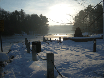 Newmarket Park in Winter, Photo by Rachael Stevens